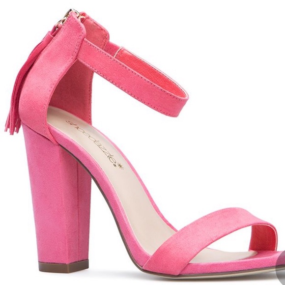 fuchsia pink sandals